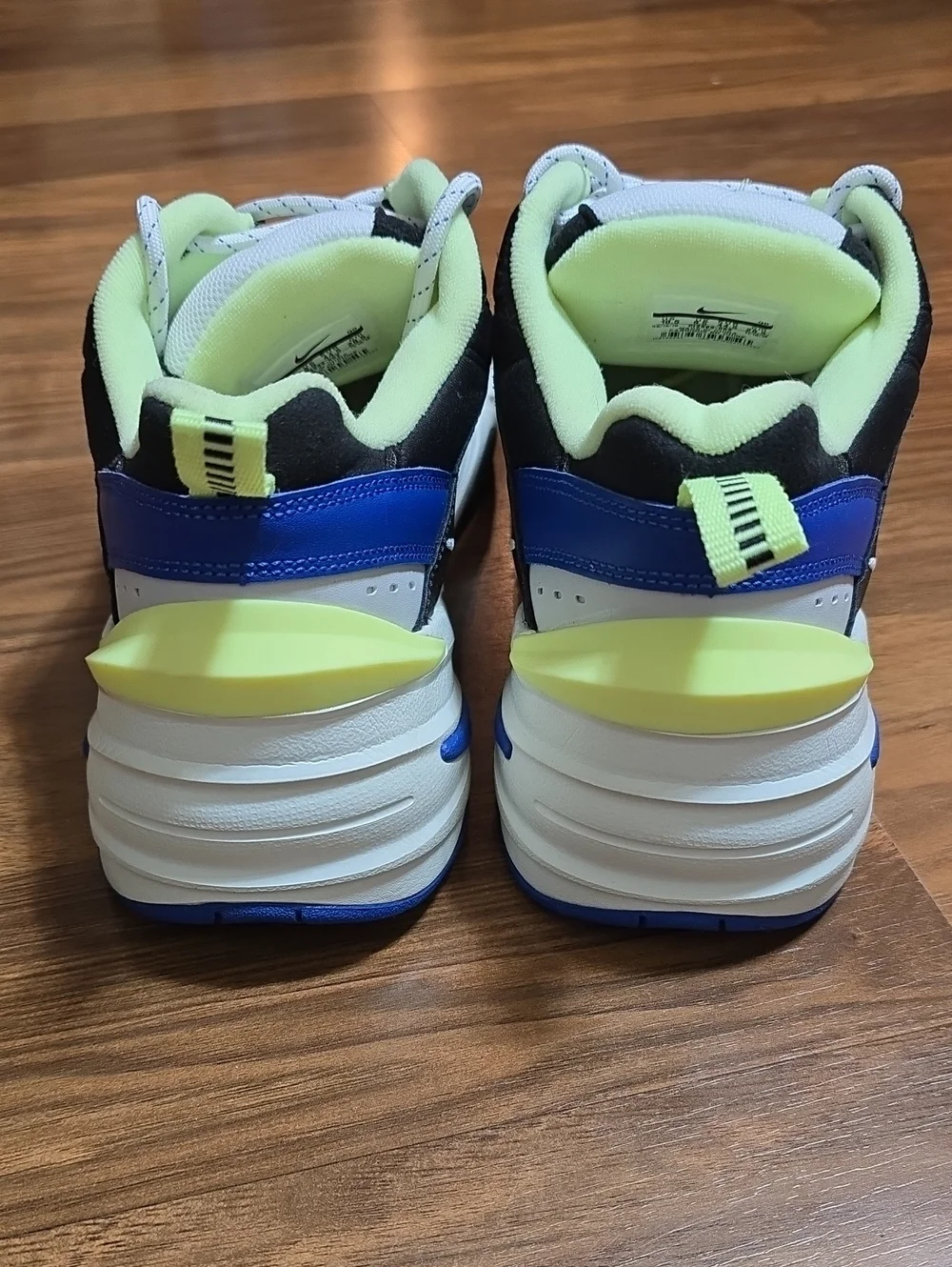 Nike M2K Tekno 'Black Royal Volt' (Style CI2969-002) Athletic Sneakers